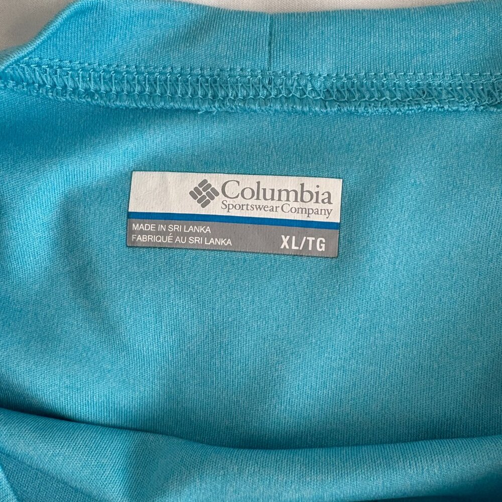 Columbia Men's PFG Terminal Tackle Long Sleeve Shirt Ocean Teal Blue XL - Picture 3 of 7